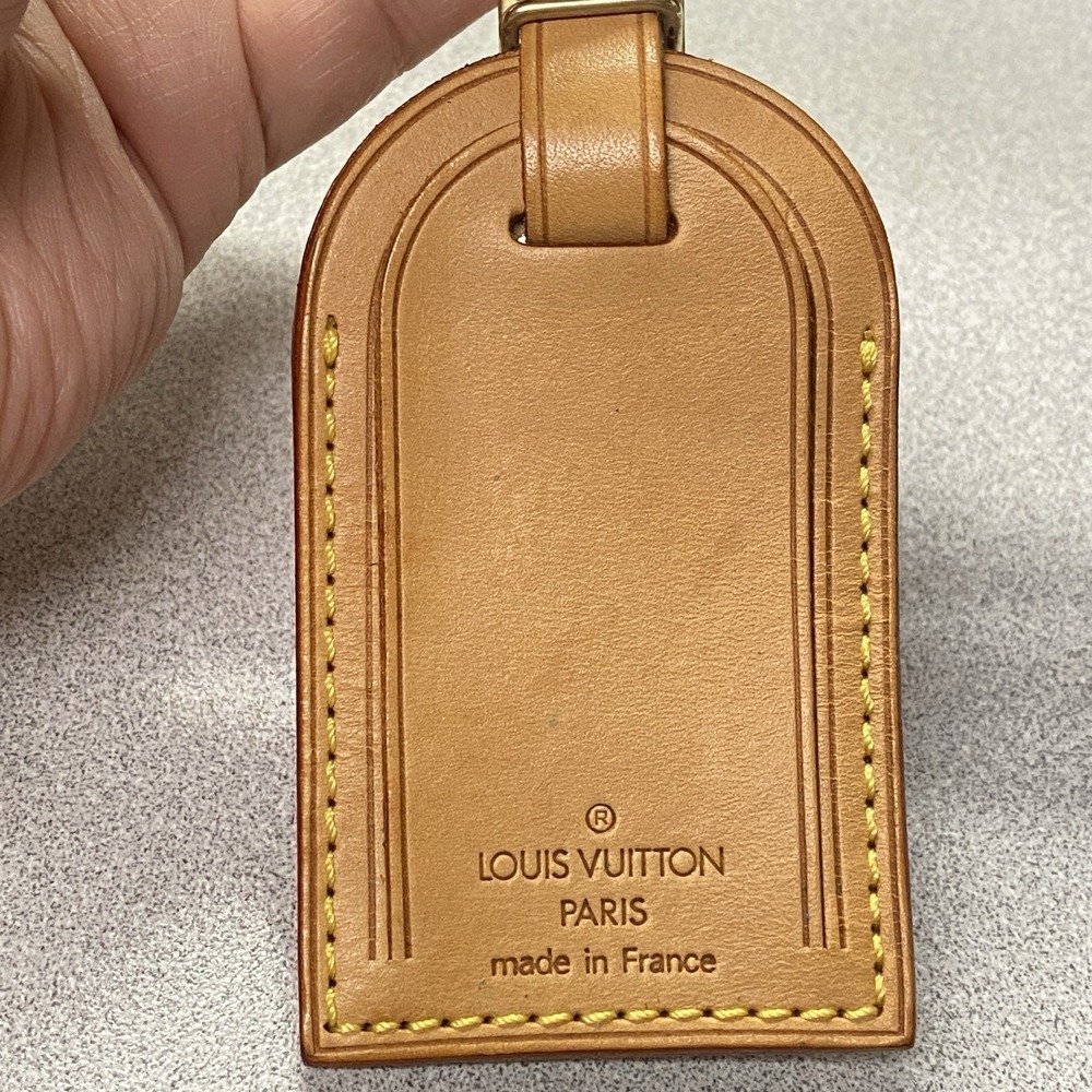 Authentic Louis Vuitton Luggage Tag Excellent Condition - Picture 7 of 11